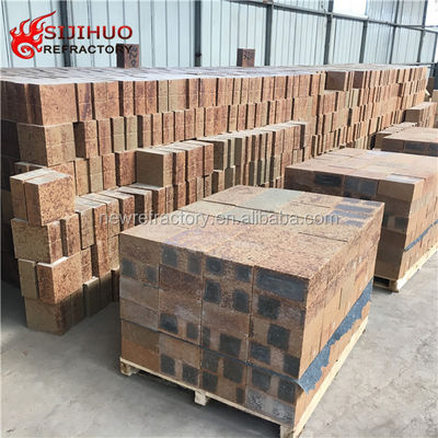 15% de teor de SiC tijolo mullite de silício para forno rotativo padrão 230*114*65/55mm