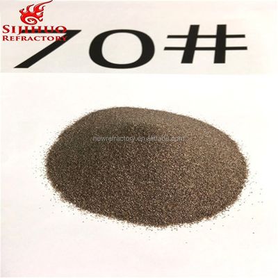 Poluição de alumínio fundido castanho com densidade de massa de 2,0-2,5 g/cm3 2017 e de areia de corindo