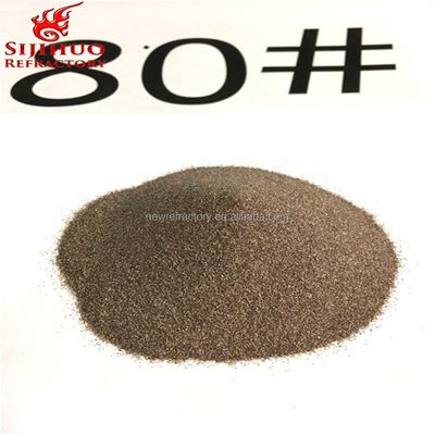 Poluição de alumínio fundido castanho com densidade de massa de 2,0-2,5 g/cm3 2017 e de areia de corindo