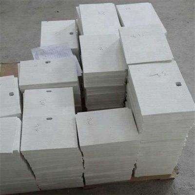 Tabela de fibras cerâmicas para matérias-primas cerâmicas