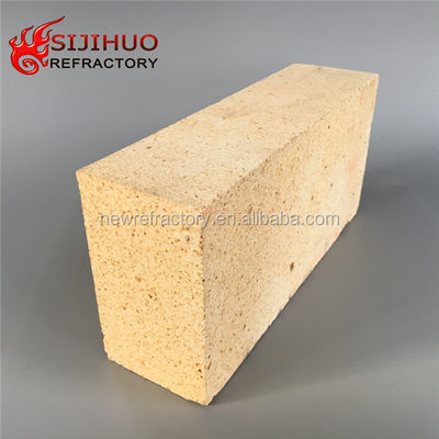 Refractoridade comum 1580° Refractoridade 1770° tijolo resistente a alcalinos para construção