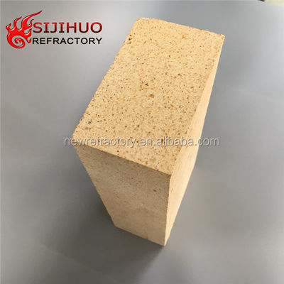 Refractoridade comum 1580° Refractoridade 1770° tijolo resistente a alcalinos para construção