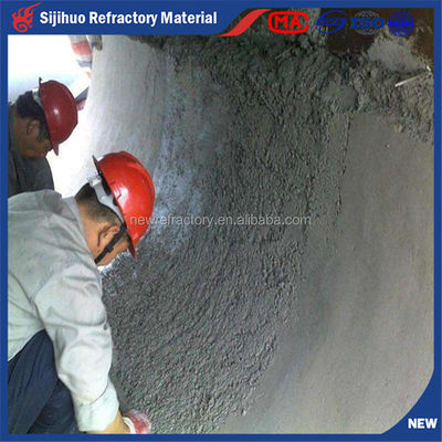 Densidade a granel 2.4-3.15 g/cm3 Alta alumina refratária Castable para revestimento de forja da Trusted