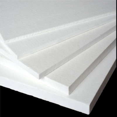 Material resistente a altas temperaturas Placas de fibras cerâmicas brancas para fornos industriais