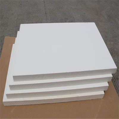 Material resistente a altas temperaturas Placas de fibras cerâmicas brancas para fornos industriais