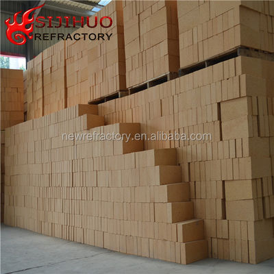 Grog Hard Stock tijolo refratário para piso de forno de pizza ISO9001 Certificado de baixa alumina