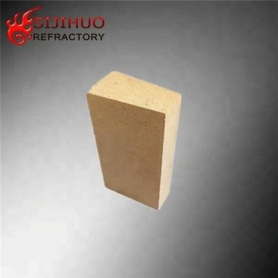 Refractoridade comum tijolo refratário de alumínio amarelo para fabricação de fornos de vidro