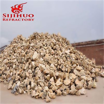 Refractoridade comum 1580° Refractoridade 1770° Alta alumina Bauxita calcinada
