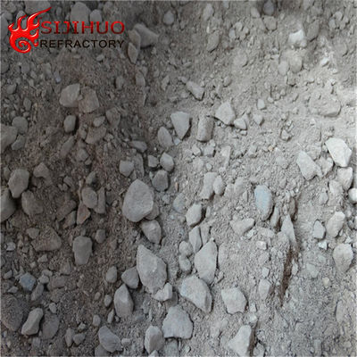 Contido de SiC % 0,1-1,4%MAX Auto-fluxo refratário Castable para resistência a altas temperaturas