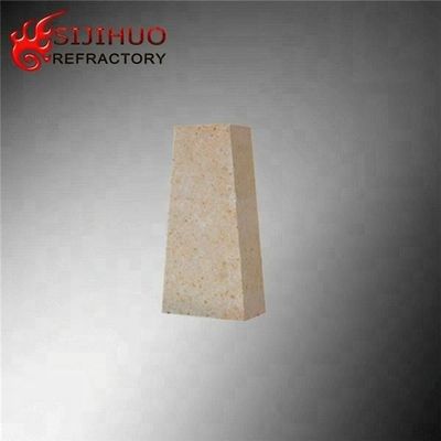 230x114x65mm Chapas de tijolos de andaluzita para paredes ignífugas vermelhas em fornos industriais
