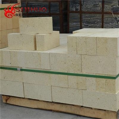 Fornos Industriais Fire Brick Liner Customizado Amarelo 0,01 Alto Alumínio Silicon Bricks