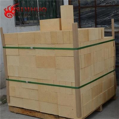 Fornos Industriais Fire Brick Liner Customizado Amarelo 0,01 Alto Alumínio Silicon Bricks