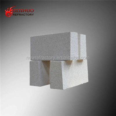 tijolo de isolamento mullite refratário para revestimento de forno 230x114x65mm