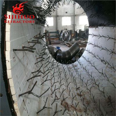 2017 Cimento refratário de baixa resistência Castable com e desempenho Densidade a granel 2,4-3,15 g/cm3