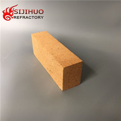 Alumina de baixo porosidade tijolo de argila de fogo para forno de vidro Refractoridade de 1580°-1770°