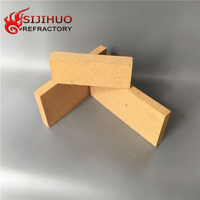 ISO9001 Certificado de baixa porosidade de alta densidade de tijolos de argila de fogo para fornos de vidro DENSIDADE BULK 2.0-2.5g/cm3