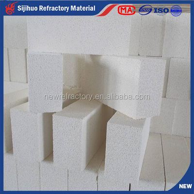 230x114x65mm Bloco de fogo branco puro mullite isolador térmico tijolo de preservação de calor