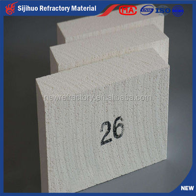 230x114x65mm Bloco de fogo branco puro mullite isolador térmico tijolo de preservação de calor