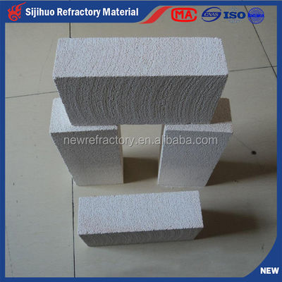 230x114x65mm Bloco de fogo branco puro mullite isolador térmico tijolo de preservação de calor