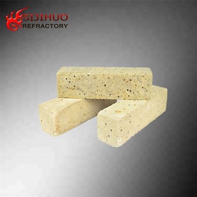 Fornos industriais Cimento refratário resistente a ácidos fundível com bloco de alumina