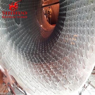 Aplicação Refractório refratário reforçado com fibra de aço com conteúdo ideal de MgO