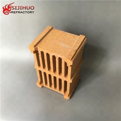 Teor de SiC de 1,2-1,4% 230x114x65 mm tijolo refratário de rede para fornos industriais