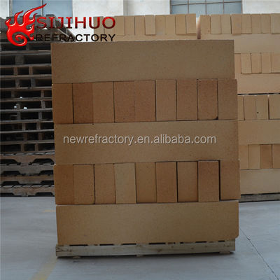Baixo teor de MgO Alta densidade tijolo à prova de álcalis para refractariedade comum 1580° Refractariedade 1770°