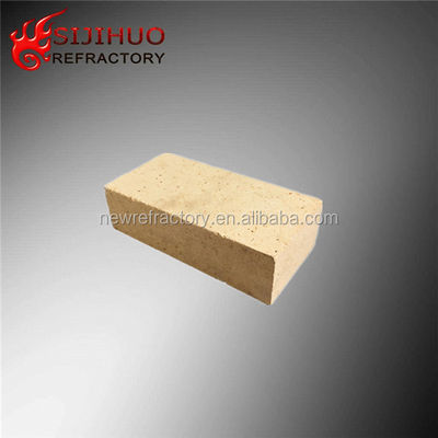 230x114x65 mm tijolo de fogo de alta alumina amarelo para revestimento 48-83 Al2O3