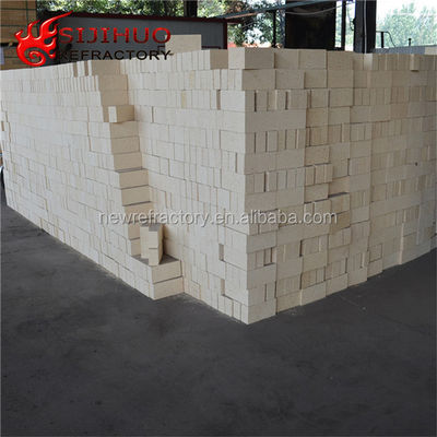 230x114x65 mm tijolo de fogo de alta alumina amarelo para revestimento 48-83 Al2O3