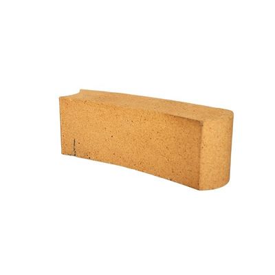 230x114x65 mm tijolo de fogo curvo redondo resistente ao fogo com certificado ISO9001
