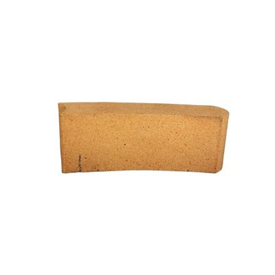 230x114x65 mm tijolo de fogo curvo redondo resistente ao fogo com certificado ISO9001