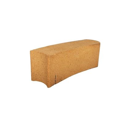 230x114x65 mm tijolo de fogo curvo redondo resistente ao fogo com certificado ISO9001