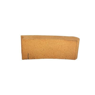 230x114x65 mm tijolo de fogo curvo redondo resistente ao fogo com certificado ISO9001