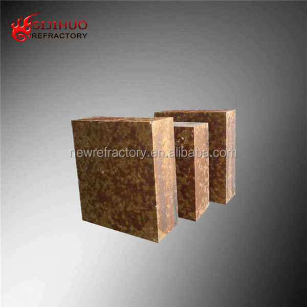 15% de teor de SiC tijolo mullite de silício para forno rotativo padrão 230*114*65/55mm