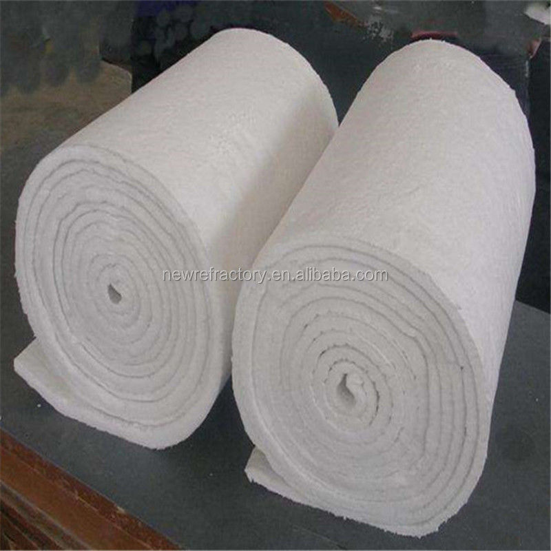 Fornos industriais Cobertura de fibras cerâmicas de aluminosilicato de 7200*610*20 mm Tamanho